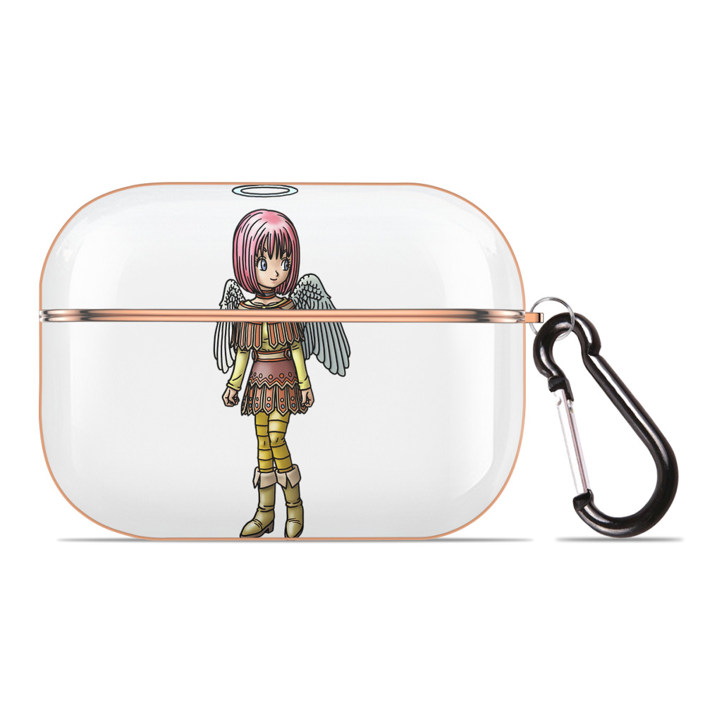 （画像用） ドラゴンクエスト Doragon Kuesuto Dragon Quest 【AirPods Pro用】ハードシェル保護ケース｜耐衝撃・防指紋・カラビナ付き商品仕様