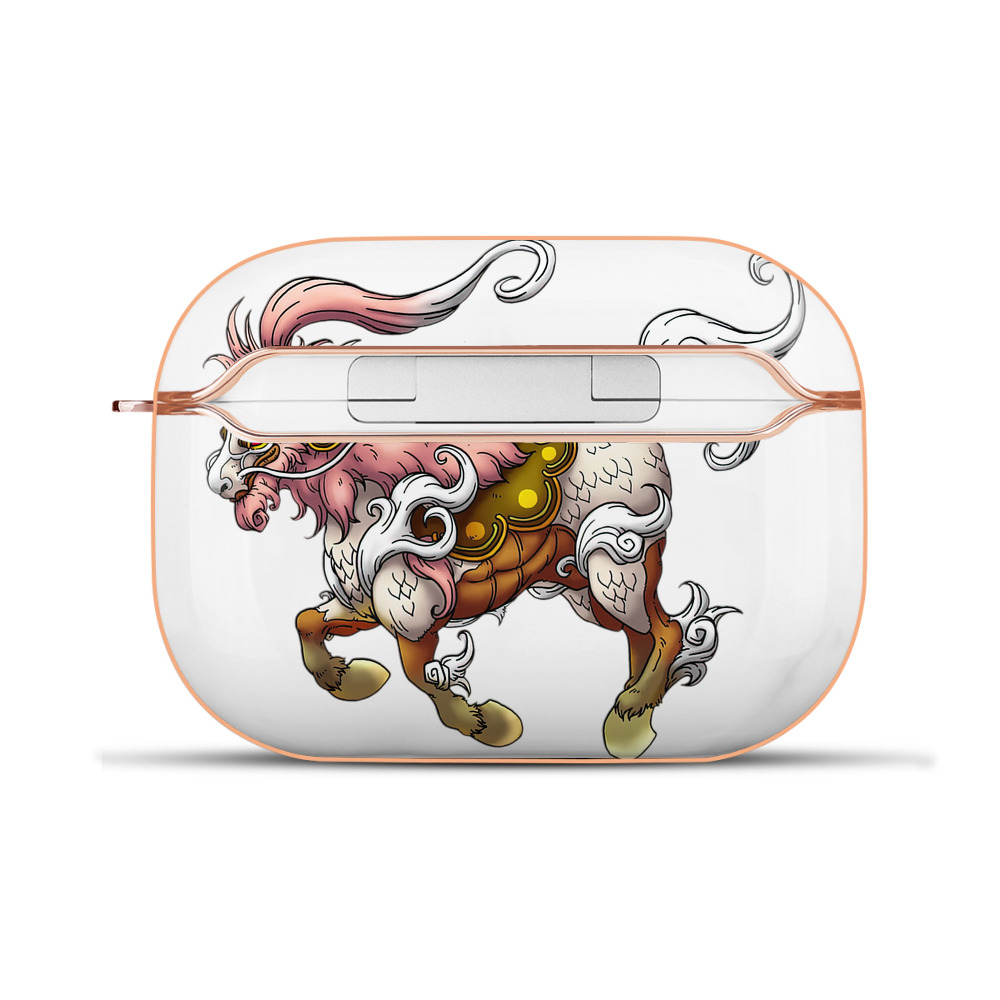 （画像用） ドラゴンクエスト Doragon Kuesuto Dragon Quest 【AirPods Pro用】ハードシェル保護ケース｜耐衝撃・防指紋・カラビナ付き商品仕様