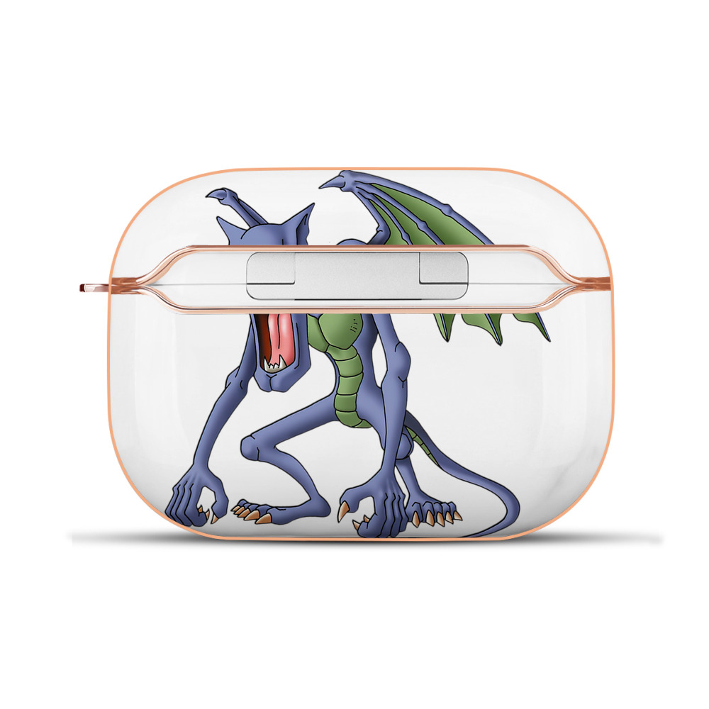 （画像用） ドラゴンクエスト Doragon Kuesuto Dragon Quest 【AirPods Pro用】ハードシェル保護ケース｜耐衝撃・防指紋・カラビナ付き商品仕様