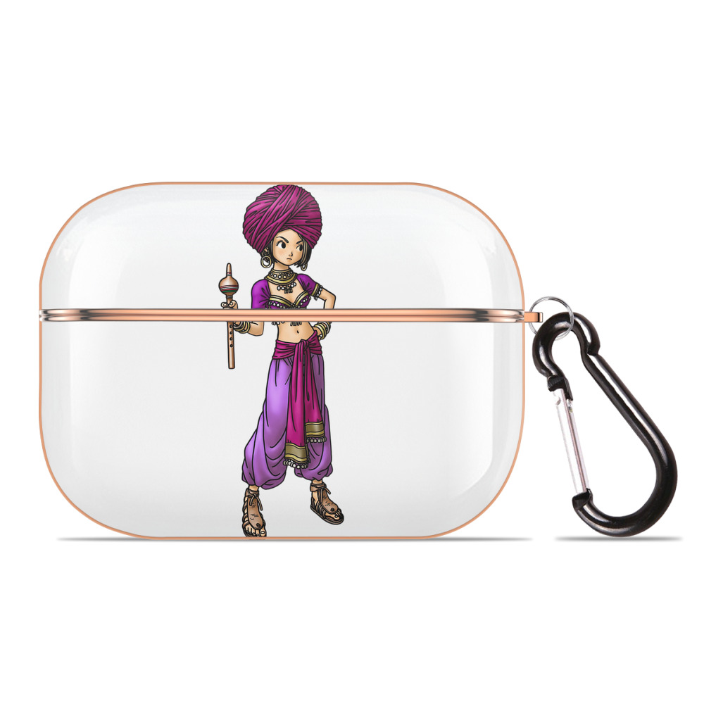 （画像用） ドラゴンクエスト Doragon Kuesuto Dragon Quest 【AirPods Pro用】ハードシェル保護ケース｜耐衝撃・防指紋・カラビナ付き商品仕様