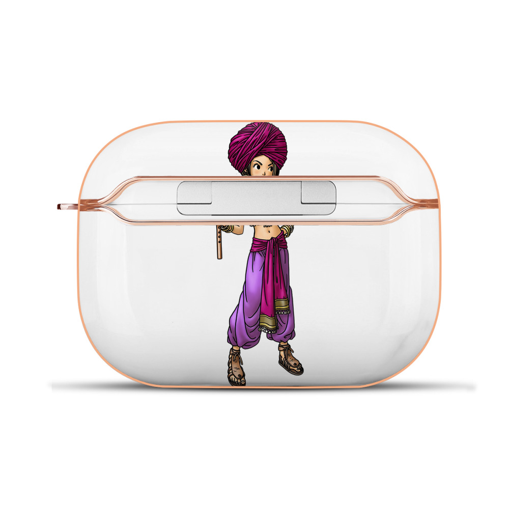 （画像用） ドラゴンクエスト Doragon Kuesuto Dragon Quest 【AirPods Pro用】ハードシェル保護ケース｜耐衝撃・防指紋・カラビナ付き商品仕様
