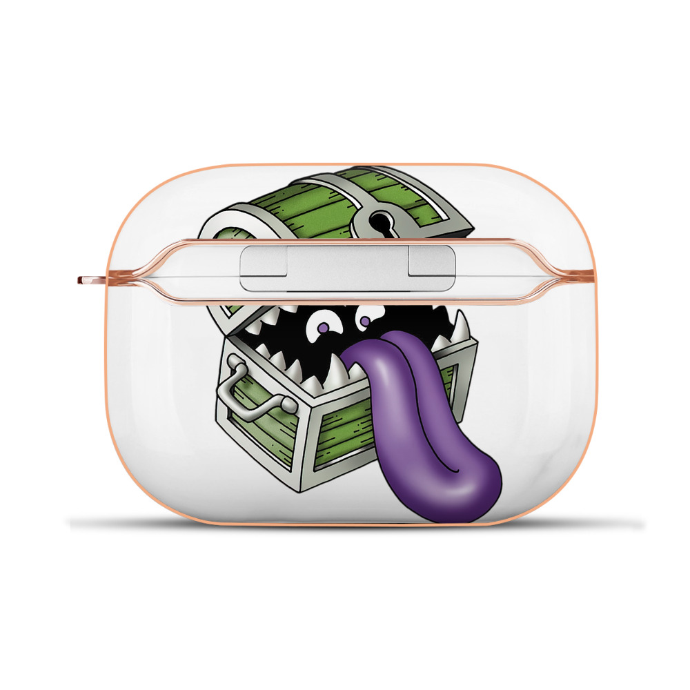 （画像用） ドラゴンクエスト Doragon Kuesuto Dragon Quest 【AirPods Pro用】ハードシェル保護ケース｜耐衝撃・防指紋・カラビナ付き商品仕様