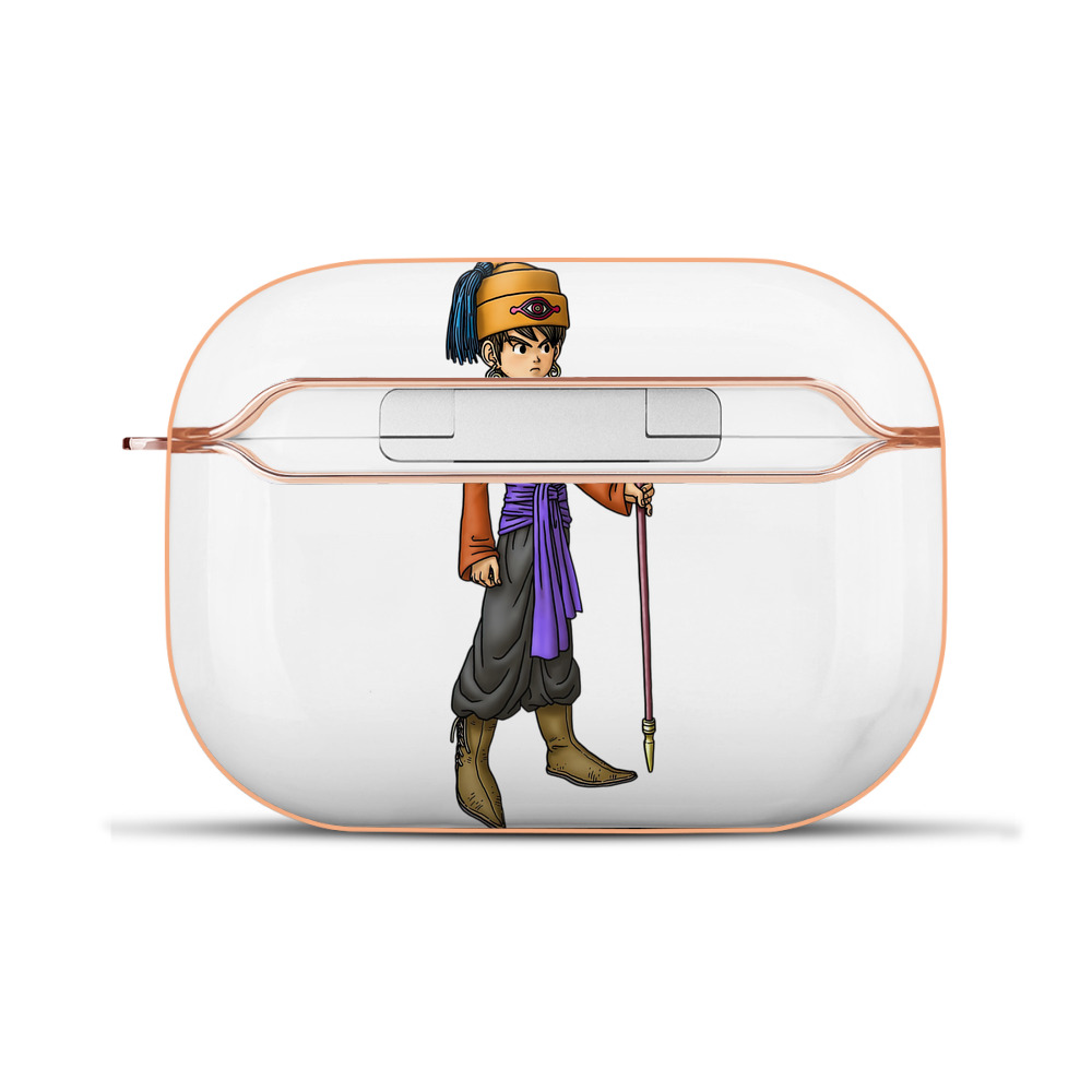 （画像用） ドラゴンクエスト Doragon Kuesuto Dragon Quest 【AirPods Pro用】ハードシェル保護ケース｜耐衝撃・防指紋・カラビナ付き商品仕様