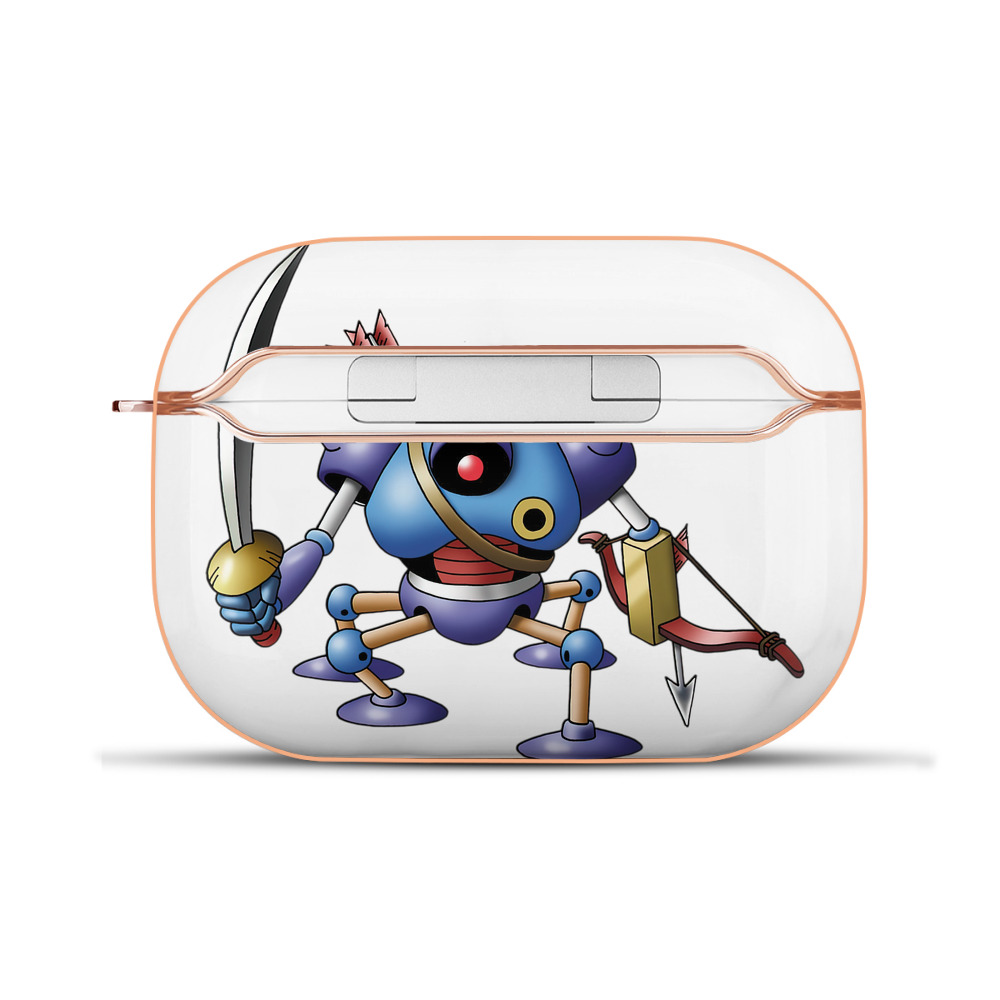 （画像用） ドラゴンクエスト Doragon Kuesuto Dragon Quest 【AirPods Pro用】ハードシェル保護ケース｜耐衝撃・防指紋・カラビナ付き商品仕様