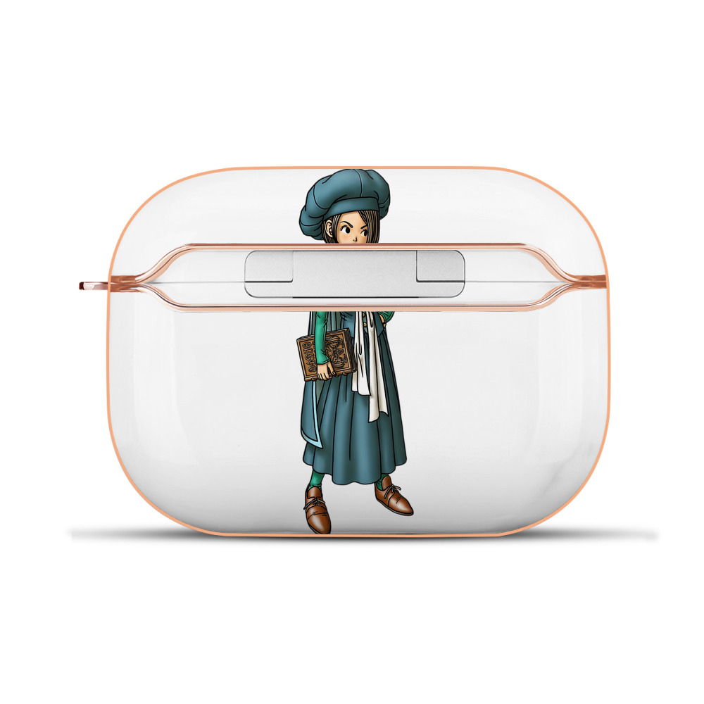 （画像用） ドラゴンクエスト Doragon Kuesuto Dragon Quest 【AirPods Pro用】ハードシェル保護ケース｜耐衝撃・防指紋・カラビナ付き商品仕様