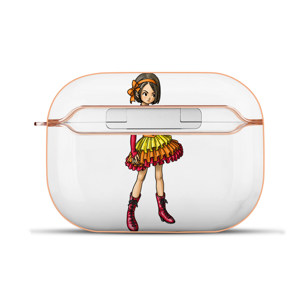 （画像用） ドラゴンクエスト Doragon Kuesuto Dragon Quest 【AirPods Pro用】ハードシェル保護ケース｜耐衝撃・防指紋・カラビナ付き商品仕様