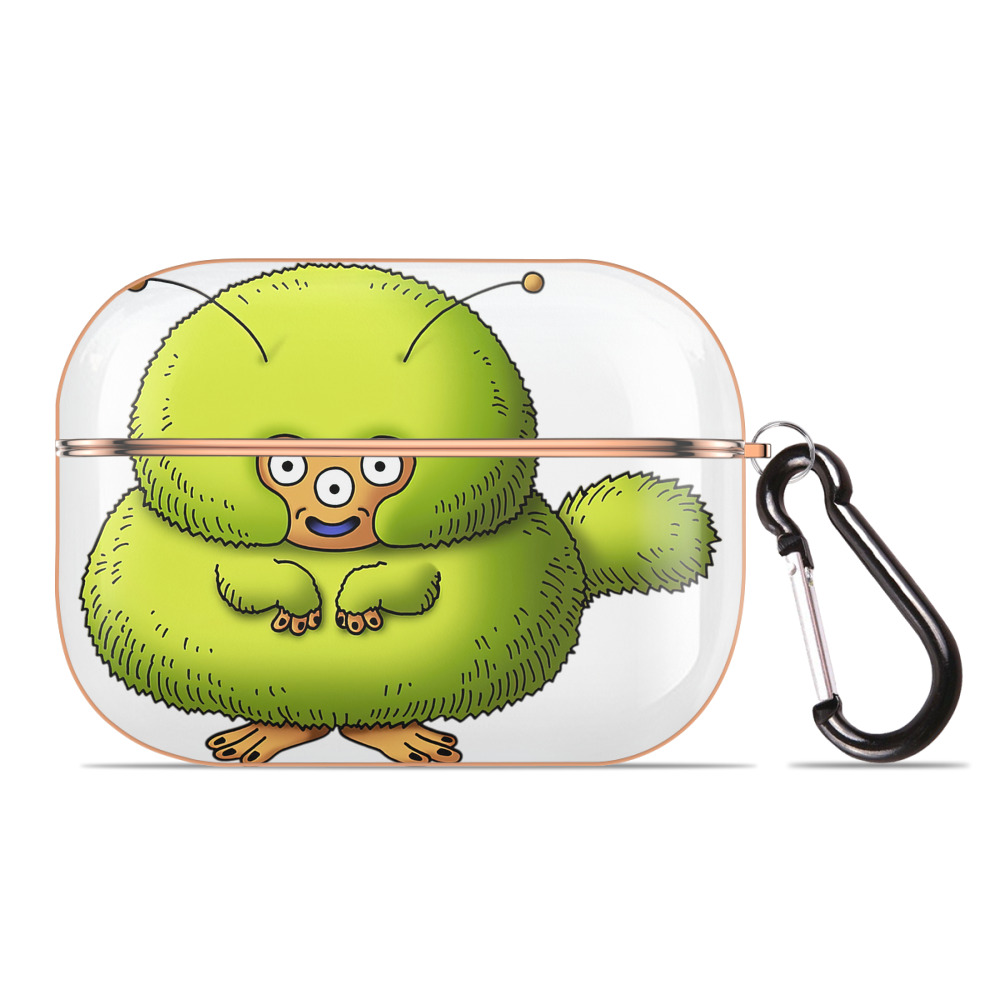 （画像用） ドラゴンクエスト Doragon Kuesuto Dragon Quest 【AirPods Pro用】ハードシェル保護ケース｜耐衝撃・防指紋・カラビナ付き商品仕様
