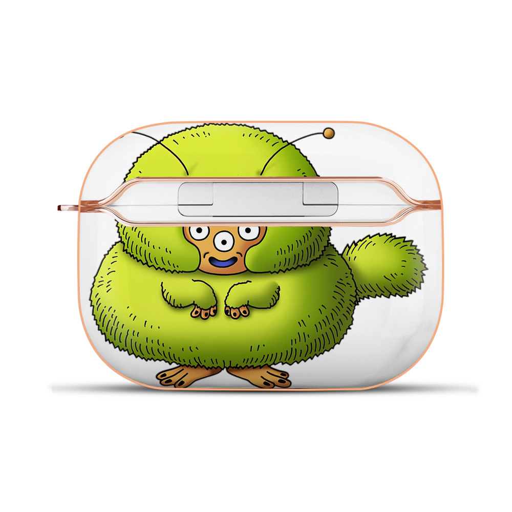 （画像用） ドラゴンクエスト Doragon Kuesuto Dragon Quest 【AirPods Pro用】ハードシェル保護ケース｜耐衝撃・防指紋・カラビナ付き商品仕様
