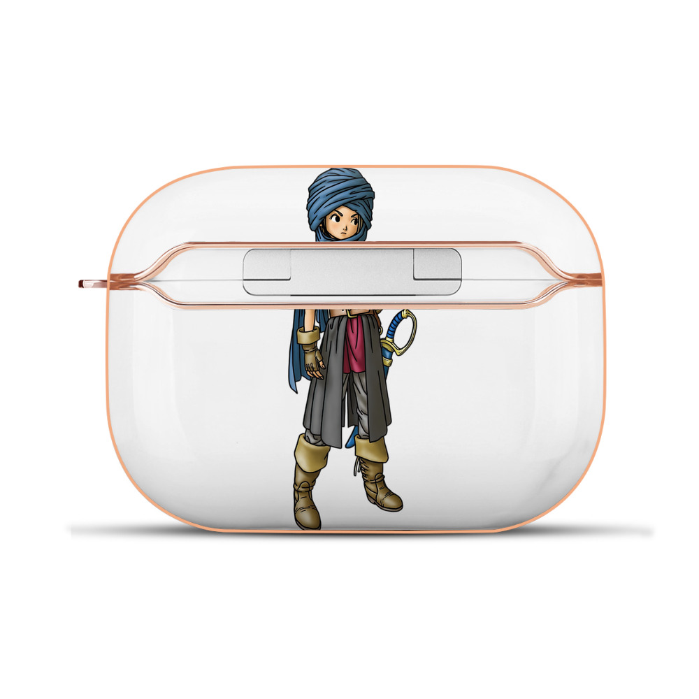 （画像用） ドラゴンクエスト Doragon Kuesuto Dragon Quest 【AirPods Pro用】ハードシェル保護ケース｜耐衝撃・防指紋・カラビナ付き商品仕様