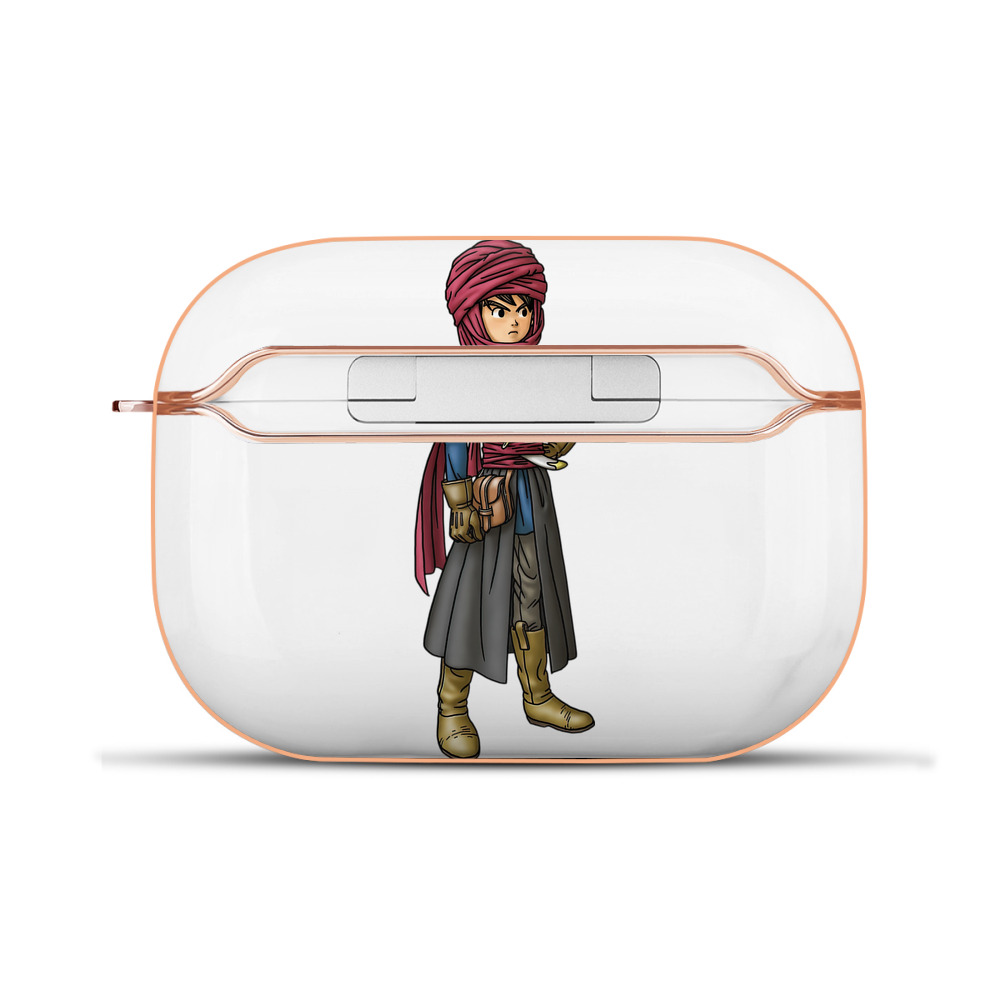 （画像用） ドラゴンクエスト Doragon Kuesuto Dragon Quest 【AirPods Pro用】ハードシェル保護ケース｜耐衝撃・防指紋・カラビナ付き商品仕様