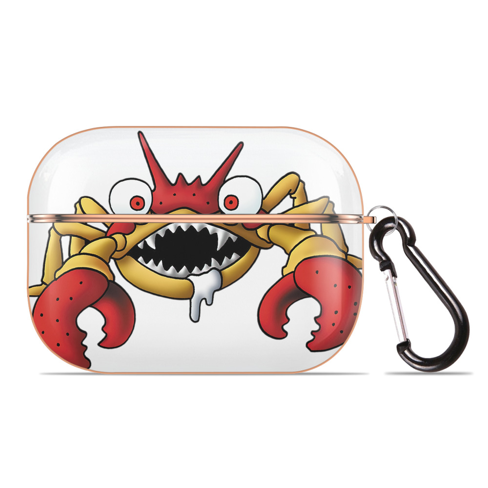 （画像用） ドラゴンクエスト Doragon Kuesuto Dragon Quest 【AirPods Pro用】ハードシェル保護ケース｜耐衝撃・防指紋・カラビナ付き商品仕様