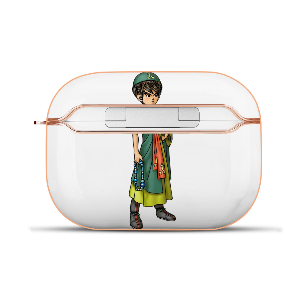 （画像用） ドラゴンクエスト Doragon Kuesuto Dragon Quest 【AirPods Pro用】ハードシェル保護ケース｜耐衝撃・防指紋・カラビナ付き商品仕様