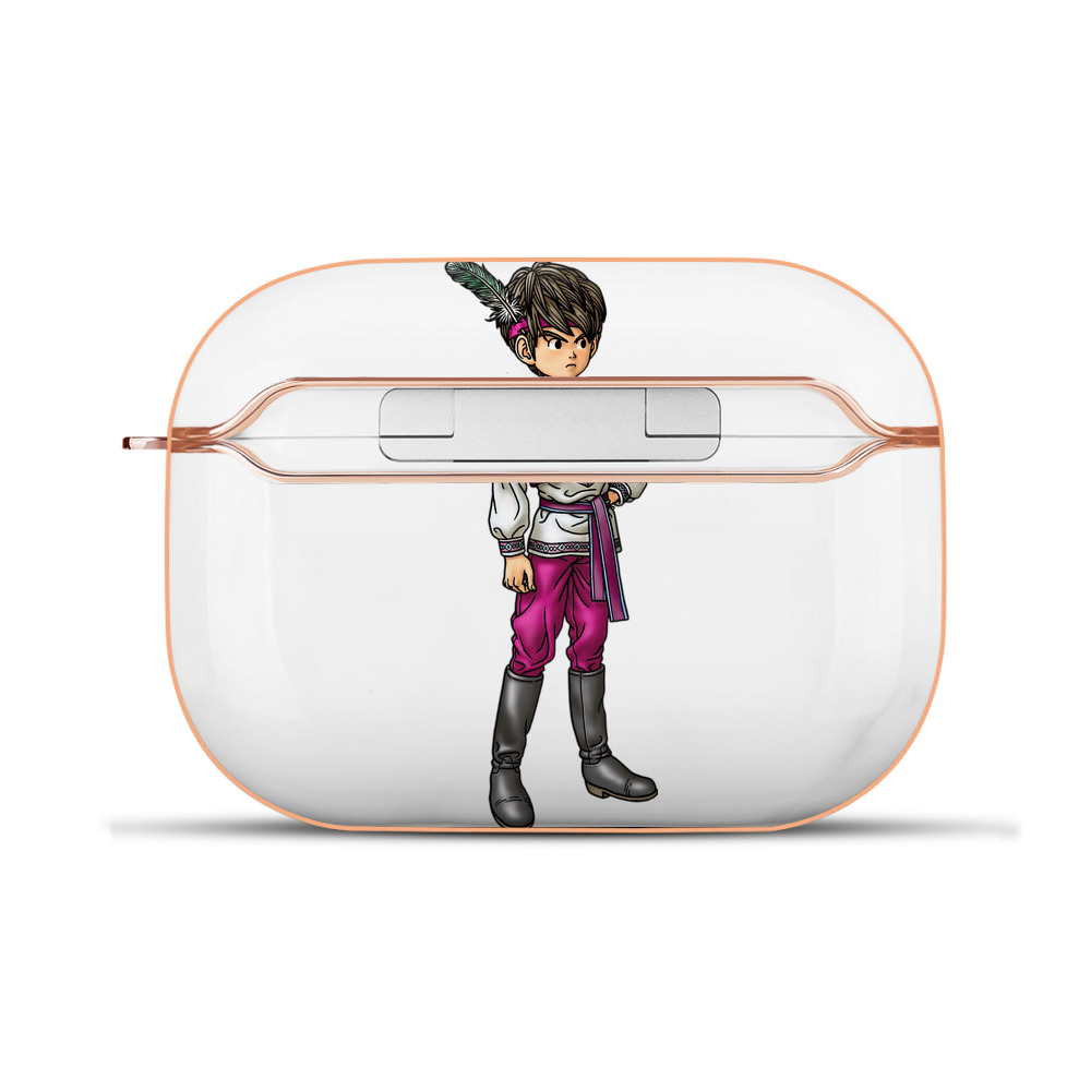 （画像用） ドラゴンクエスト Doragon Kuesuto Dragon Quest 【AirPods Pro用】ハードシェル保護ケース｜耐衝撃・防指紋・カラビナ付き商品仕様