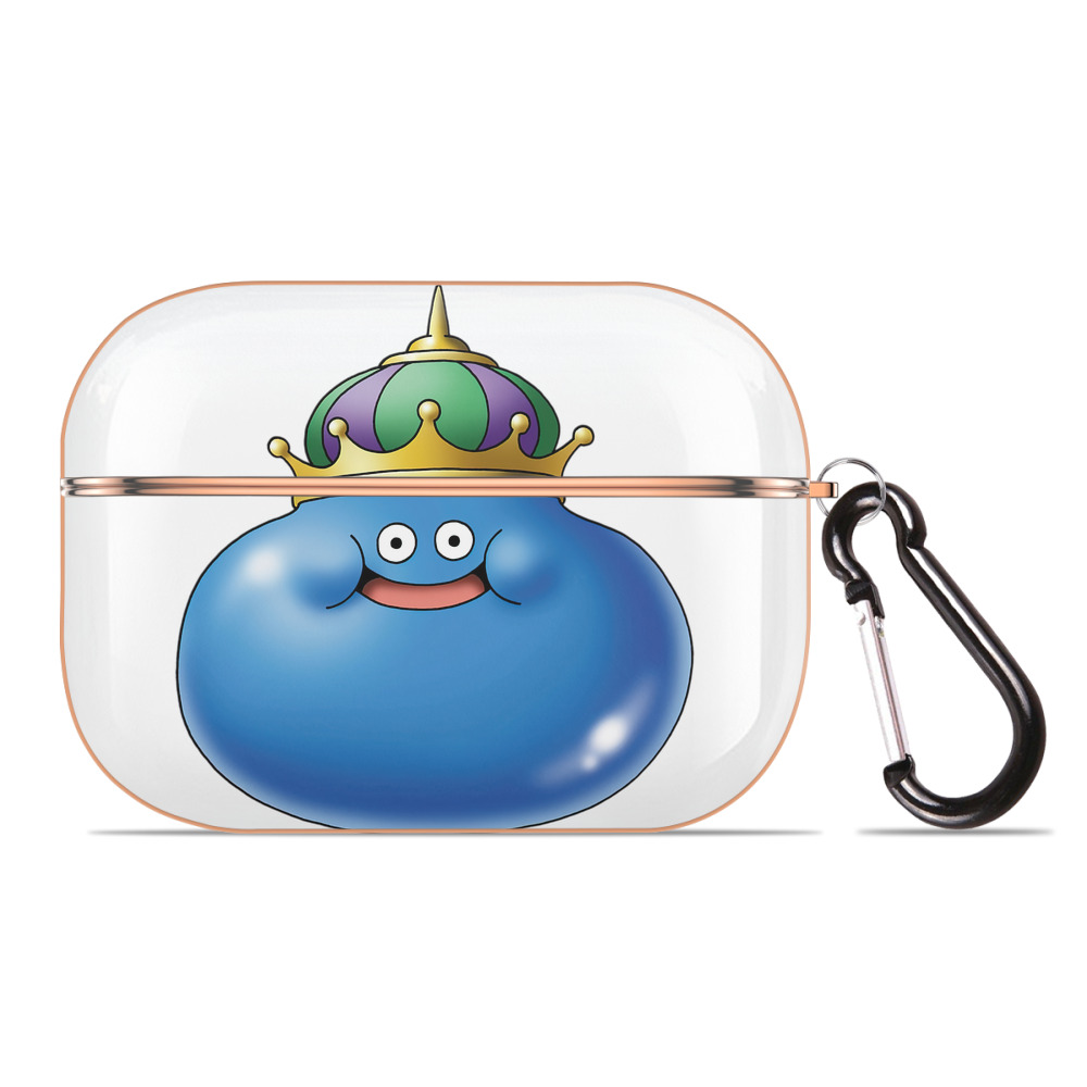 （画像用） ドラゴンクエスト Doragon Kuesuto Dragon Quest 【AirPods Pro用】ハードシェル保護ケース｜耐衝撃・防指紋・カラビナ付き商品仕様