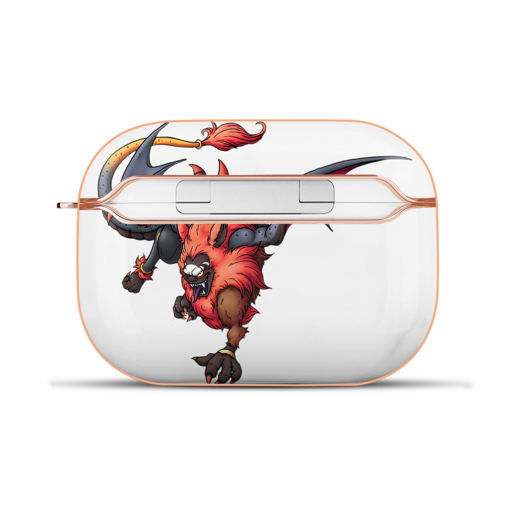 （画像用） ドラゴンクエスト Doragon Kuesuto Dragon Quest 【AirPods Pro用】ハードシェル保護ケース｜耐衝撃・防指紋・カラビナ付き商品仕様