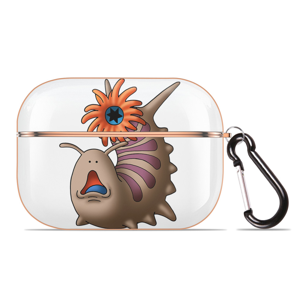 （画像用） ドラゴンクエスト Doragon Kuesuto Dragon Quest 【AirPods Pro用】ハードシェル保護ケース｜耐衝撃・防指紋・カラビナ付き商品仕様