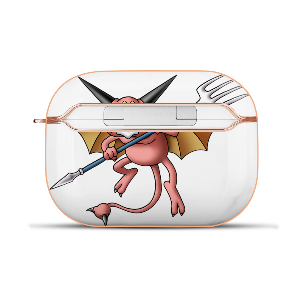 （画像用） ドラゴンクエスト Doragon Kuesuto Dragon Quest 【AirPods Pro用】ハードシェル保護ケース｜耐衝撃・防指紋・カラビナ付き商品仕様