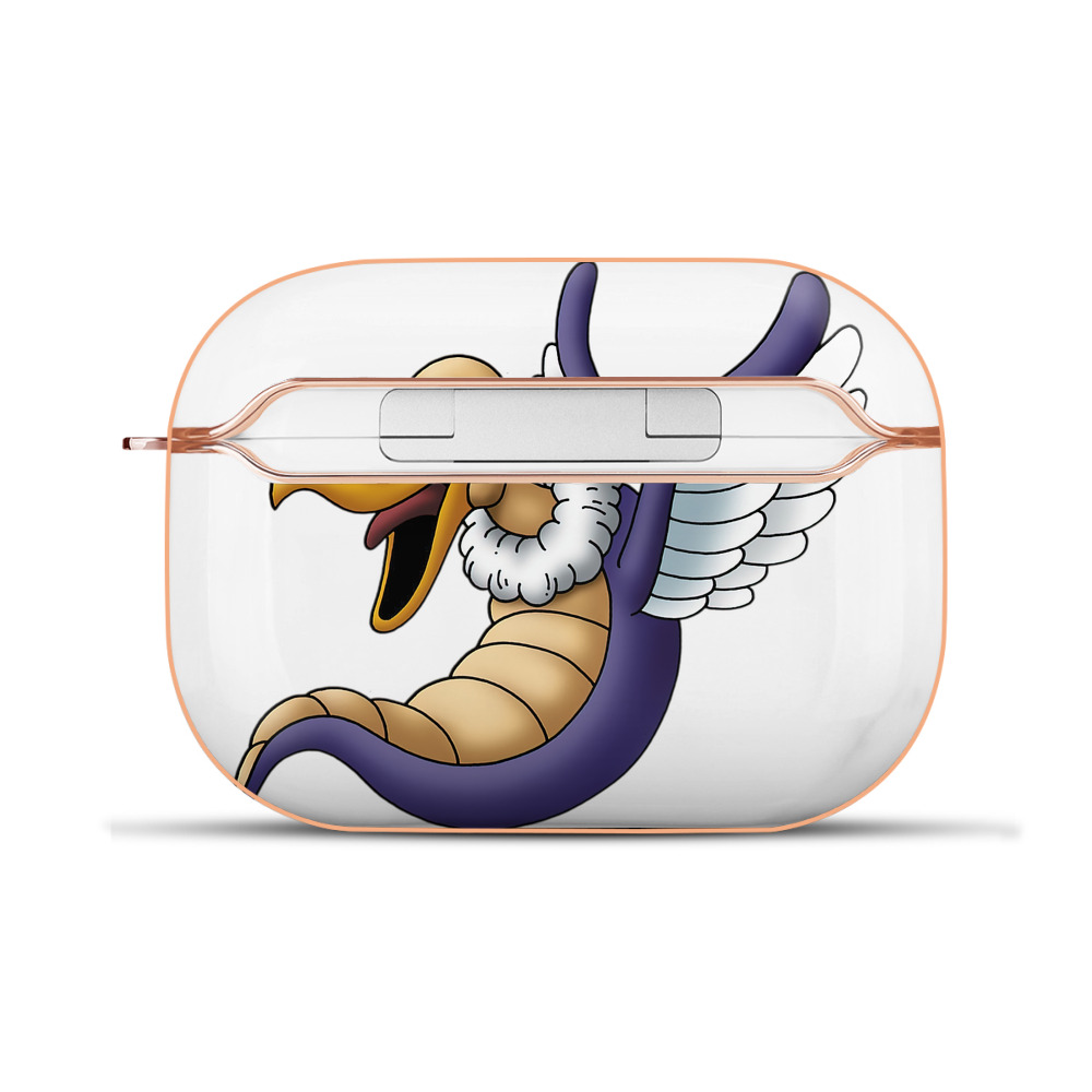 （画像用） ドラゴンクエスト Doragon Kuesuto Dragon Quest 【AirPods Pro用】ハードシェル保護ケース｜耐衝撃・防指紋・カラビナ付き商品仕様
