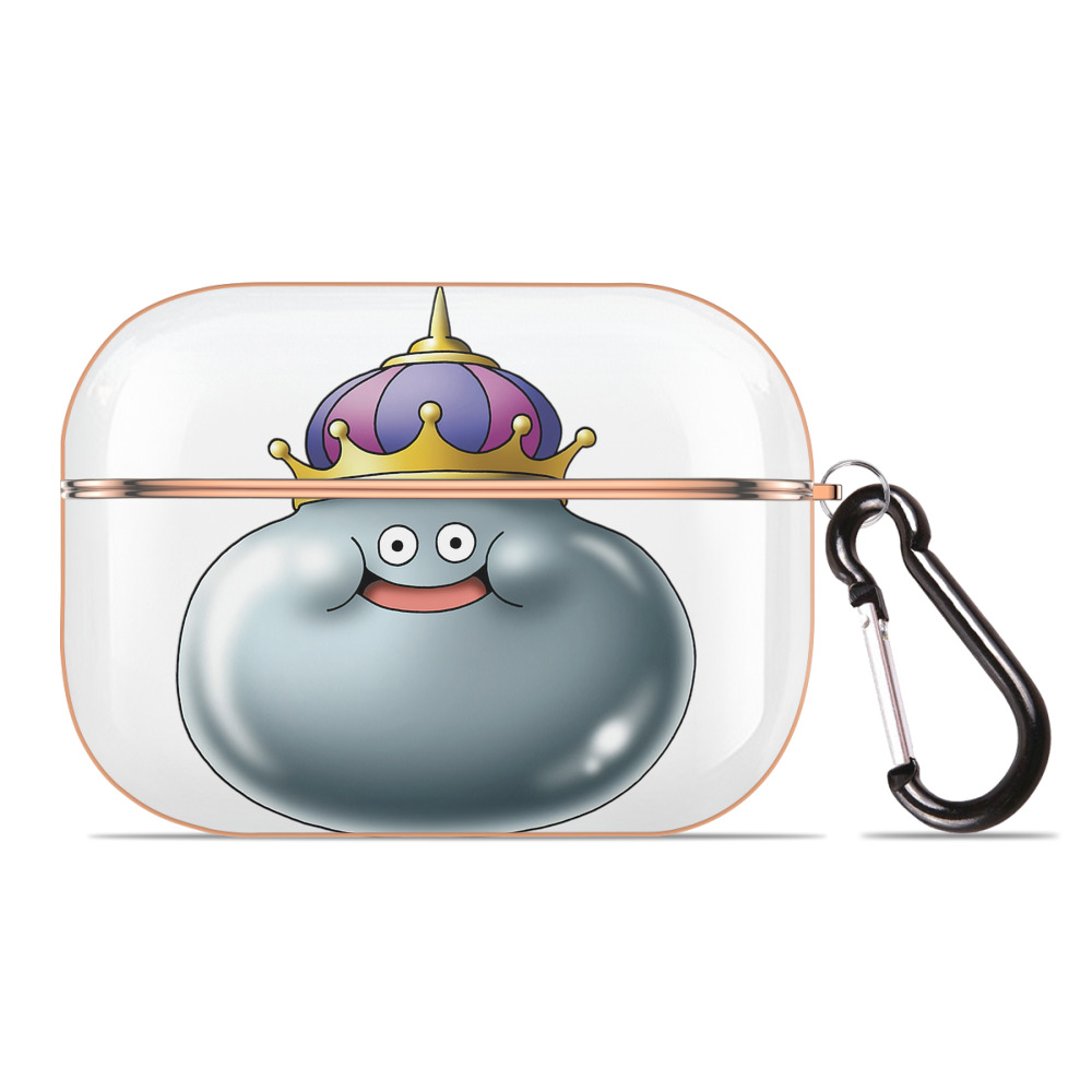 （画像用） ドラゴンクエスト Doragon Kuesuto Dragon Quest 【AirPods Pro用】ハードシェル保護ケース｜耐衝撃・防指紋・カラビナ付き商品仕様