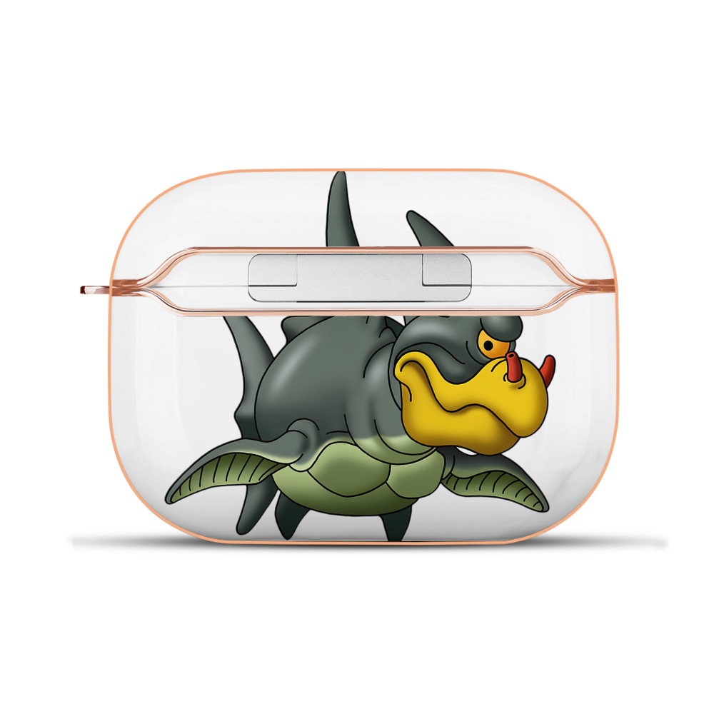 （画像用） ドラゴンクエスト Doragon Kuesuto Dragon Quest 【AirPods Pro用】ハードシェル保護ケース｜耐衝撃・防指紋・カラビナ付き商品仕様