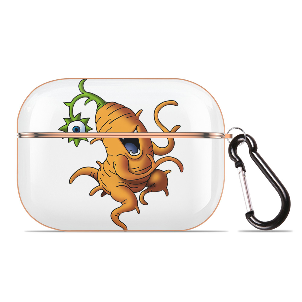 （画像用） ドラゴンクエスト Doragon Kuesuto Dragon Quest 【AirPods Pro用】ハードシェル保護ケース｜耐衝撃・防指紋・カラビナ付き商品仕様