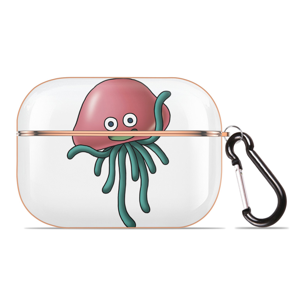 （画像用） ドラゴンクエスト Doragon Kuesuto Dragon Quest 【AirPods Pro用】ハードシェル保護ケース｜耐衝撃・防指紋・カラビナ付き商品仕様