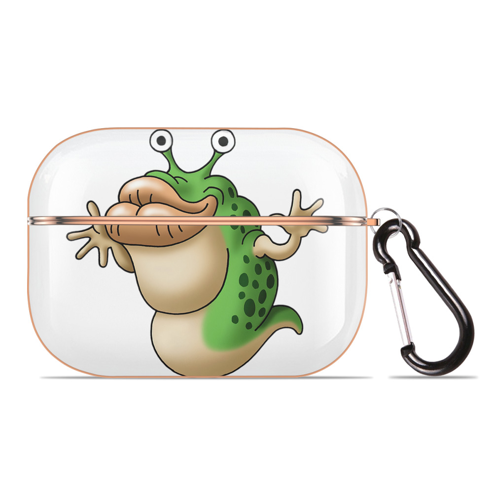 （画像用） ドラゴンクエスト Doragon Kuesuto Dragon Quest 【AirPods Pro用】ハードシェル保護ケース｜耐衝撃・防指紋・カラビナ付き商品仕様