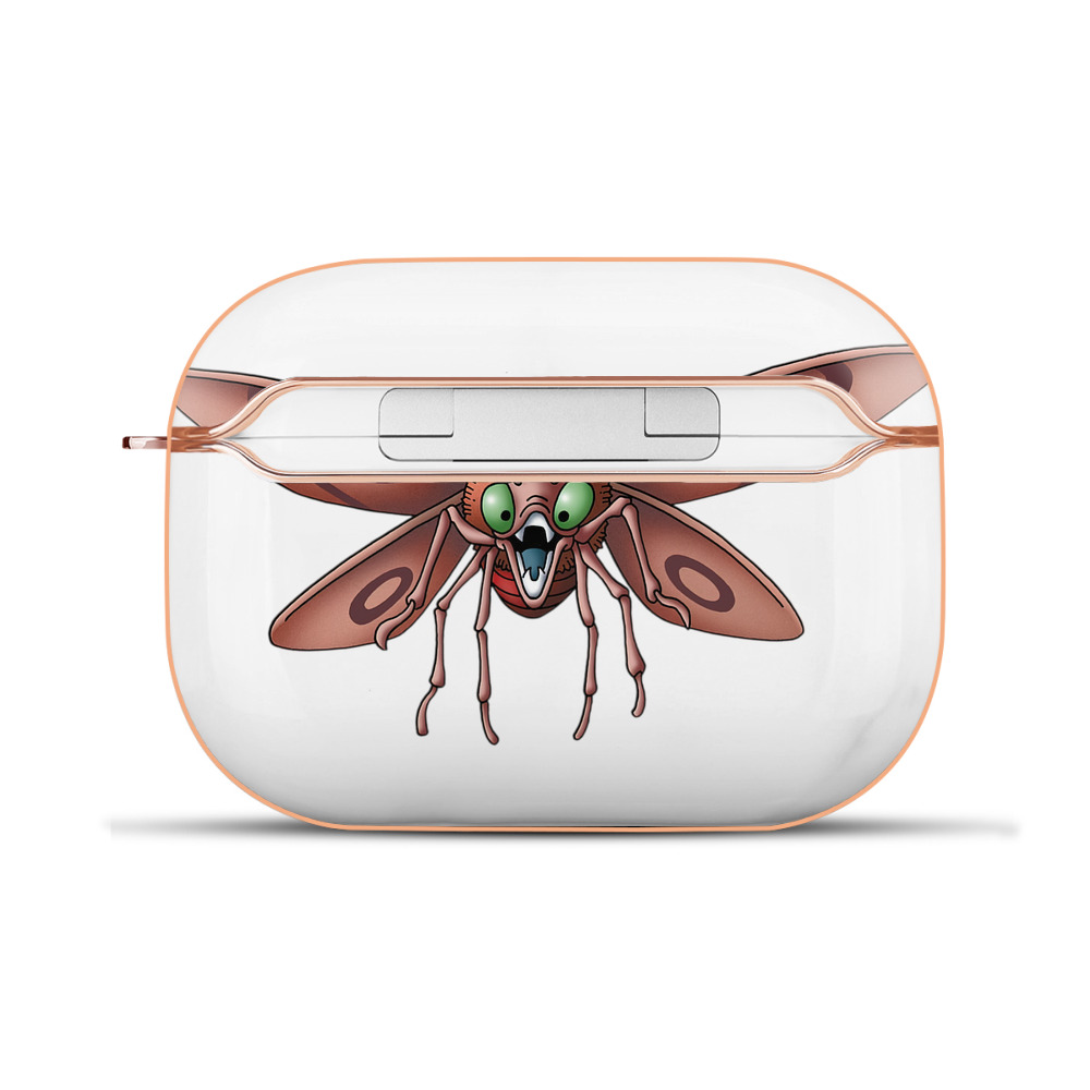（画像用） ドラゴンクエスト Doragon Kuesuto Dragon Quest 【AirPods Pro用】ハードシェル保護ケース｜耐衝撃・防指紋・カラビナ付き商品仕様