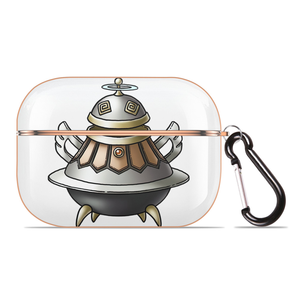 （画像用） ドラゴンクエスト Doragon Kuesuto Dragon Quest 【AirPods Pro用】ハードシェル保護ケース｜耐衝撃・防指紋・カラビナ付き商品仕様