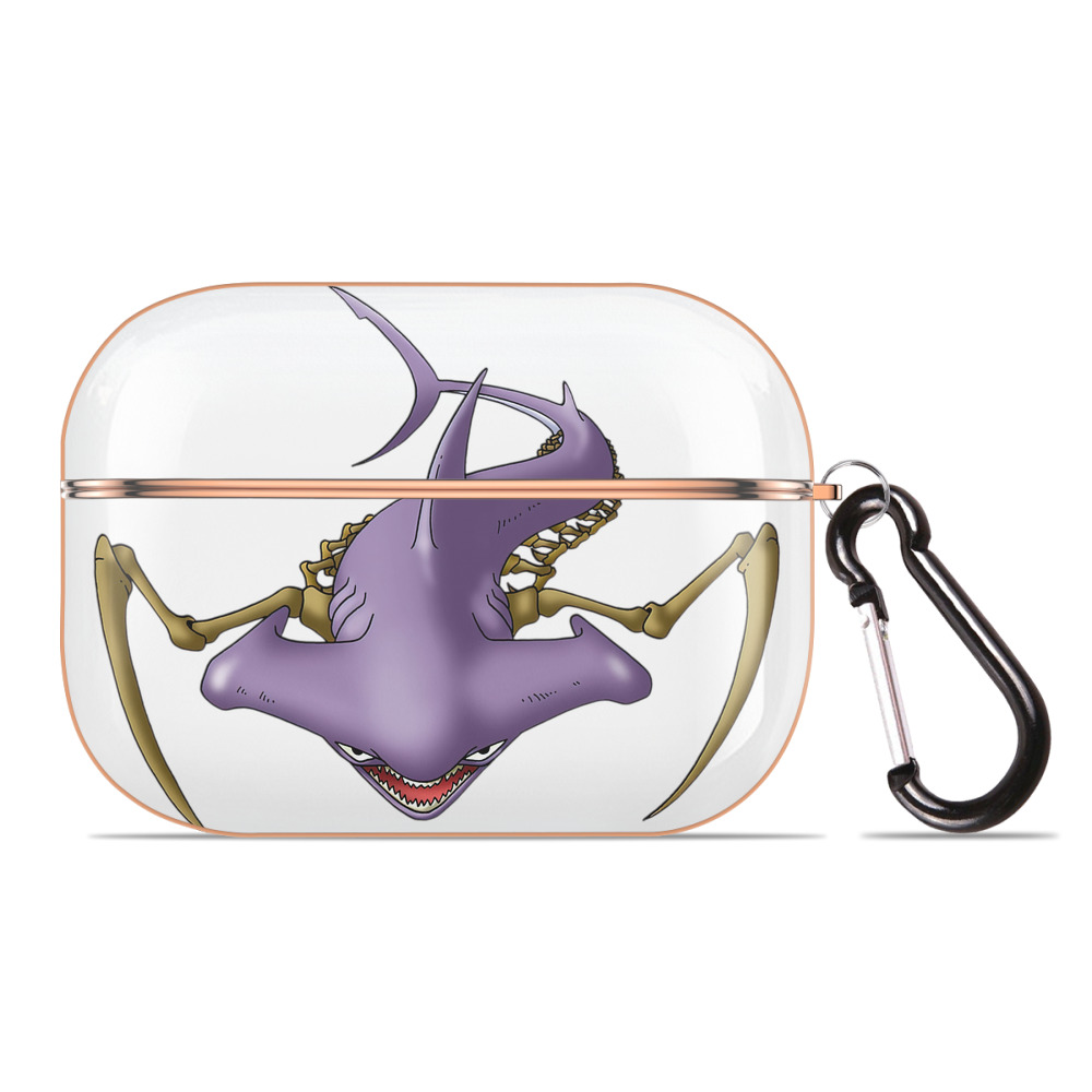 （画像用） ドラゴンクエスト Doragon Kuesuto Dragon Quest 【AirPods Pro用】ハードシェル保護ケース｜耐衝撃・防指紋・カラビナ付き商品仕様