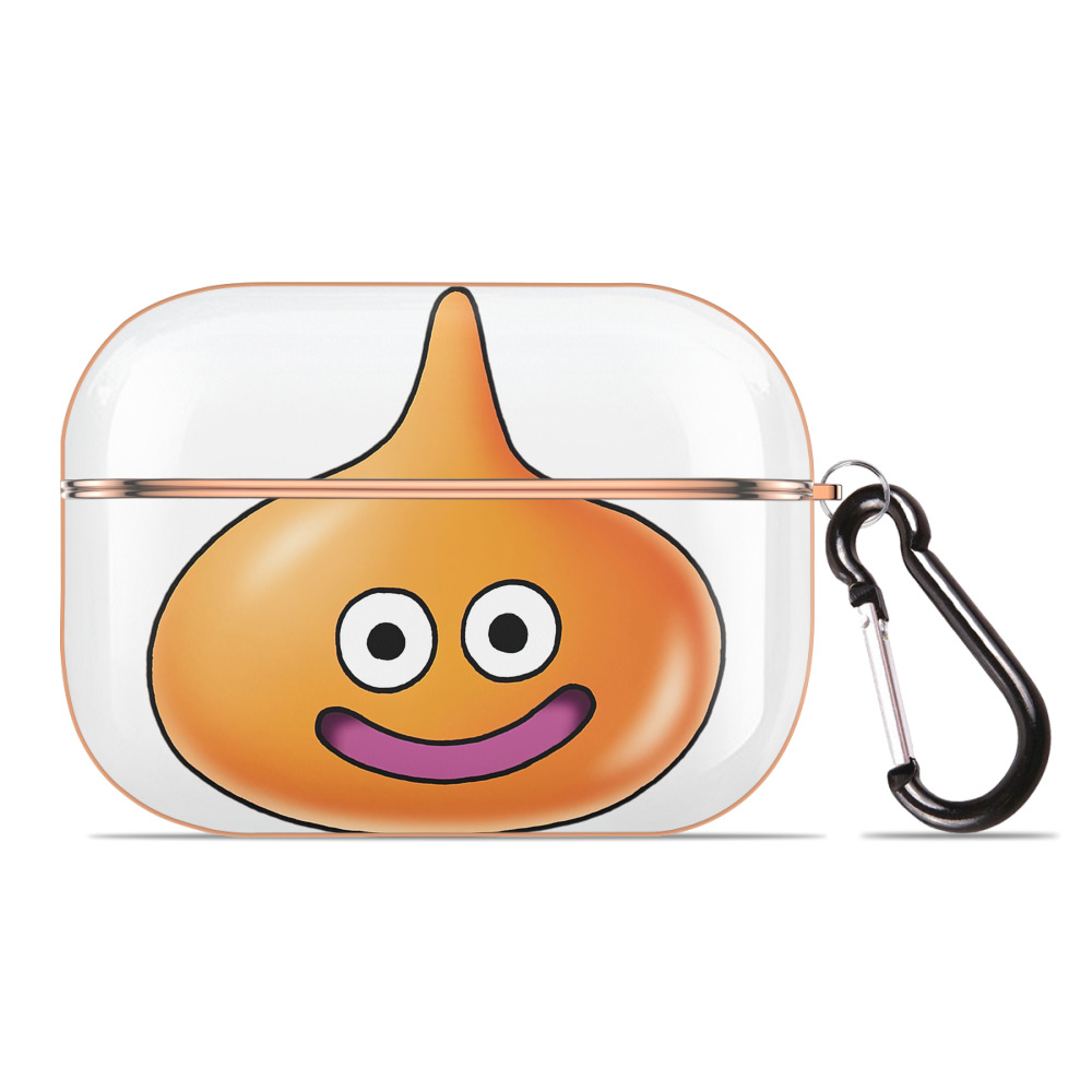 （画像用） ドラゴンクエスト Doragon Kuesuto Dragon Quest 【AirPods Pro用】ハードシェル保護ケース｜耐衝撃・防指紋・カラビナ付き商品仕様