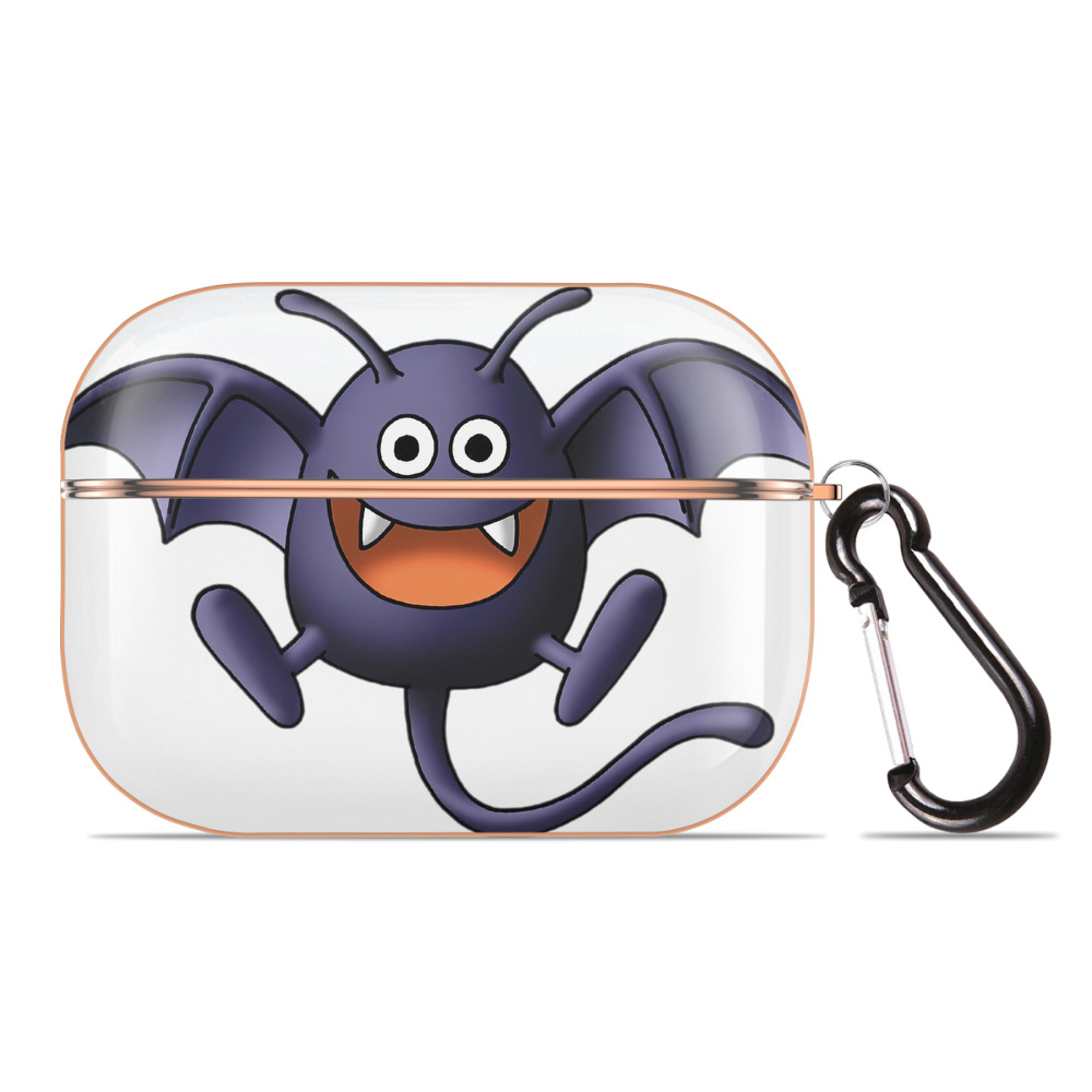 （画像用） ドラゴンクエスト Doragon Kuesuto Dragon Quest 【AirPods Pro用】ハードシェル保護ケース｜耐衝撃・防指紋・カラビナ付き商品仕様