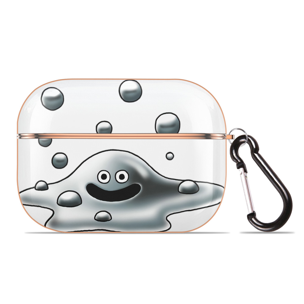 （画像用） ドラゴンクエスト Doragon Kuesuto Dragon Quest 【AirPods Pro用】ハードシェル保護ケース｜耐衝撃・防指紋・カラビナ付き商品仕様