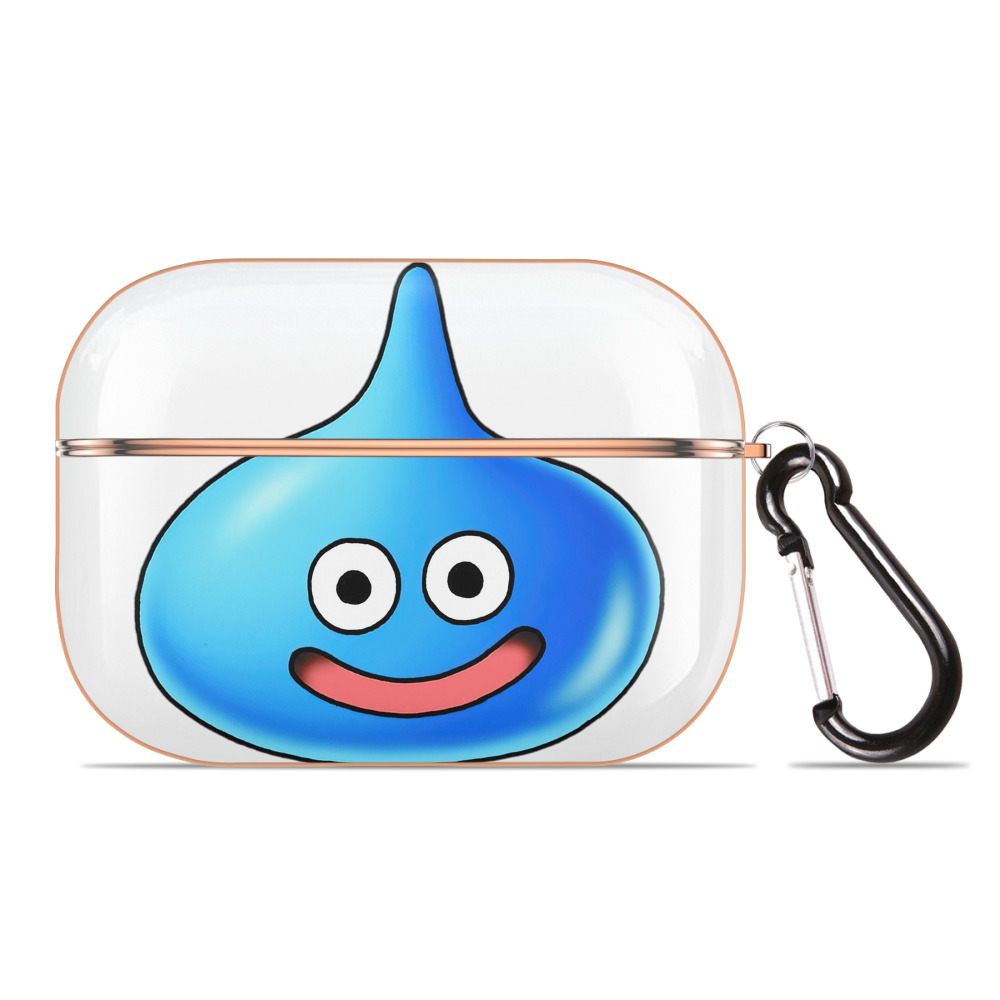 （画像用） ドラゴンクエスト Doragon Kuesuto Dragon Quest 【AirPods Pro用】ハードシェル保護ケース｜耐衝撃・防指紋・カラビナ付き商品仕様
