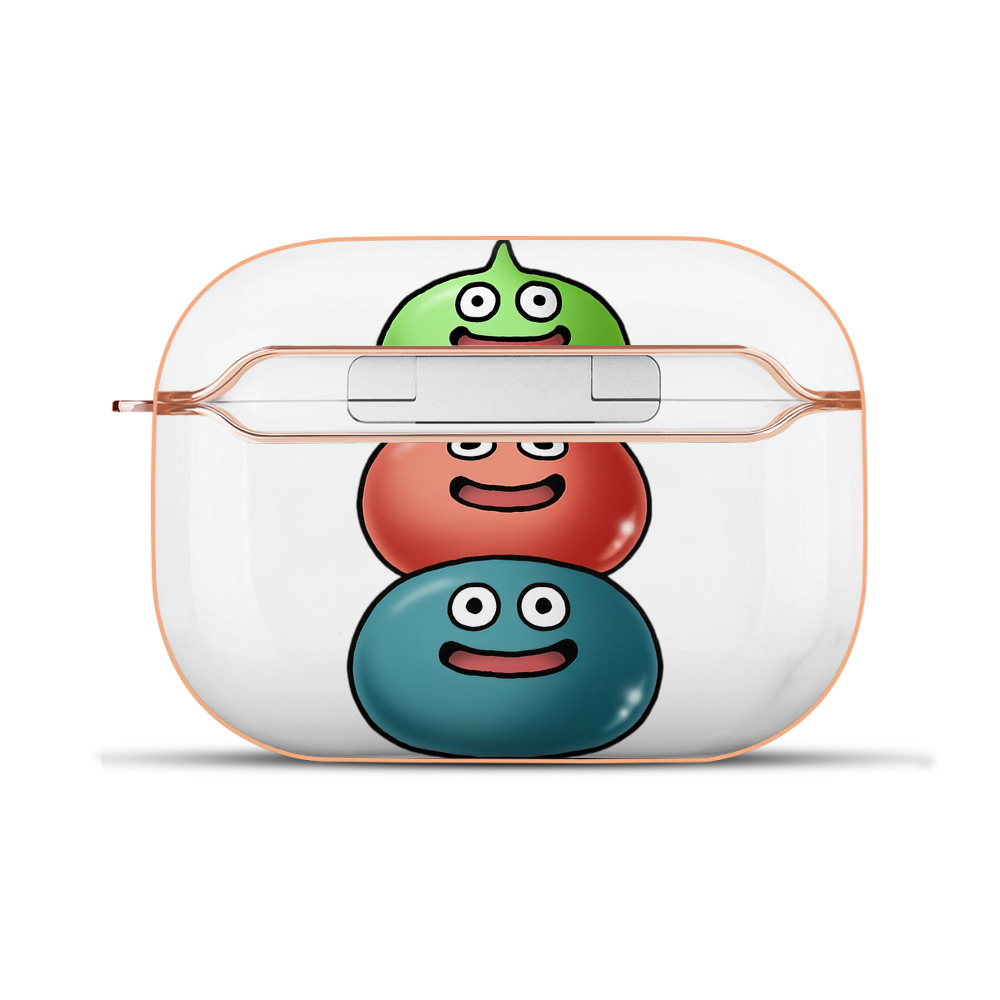 （画像用） ドラゴンクエスト Doragon Kuesuto Dragon Quest 【AirPods Pro用】ハードシェル保護ケース｜耐衝撃・防指紋・カラビナ付き商品仕様