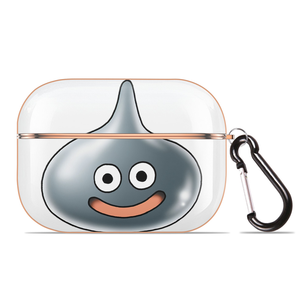 （画像用） ドラゴンクエスト Doragon Kuesuto Dragon Quest 【AirPods Pro用】ハードシェル保護ケース｜耐衝撃・防指紋・カラビナ付き商品仕様