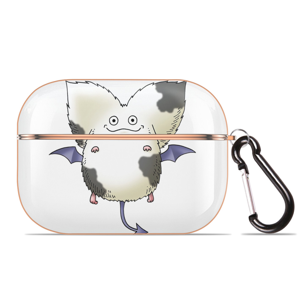 （画像用） ドラゴンクエスト Doragon Kuesuto Dragon Quest 【AirPods Pro用】ハードシェル保護ケース｜耐衝撃・防指紋・カラビナ付き商品仕様