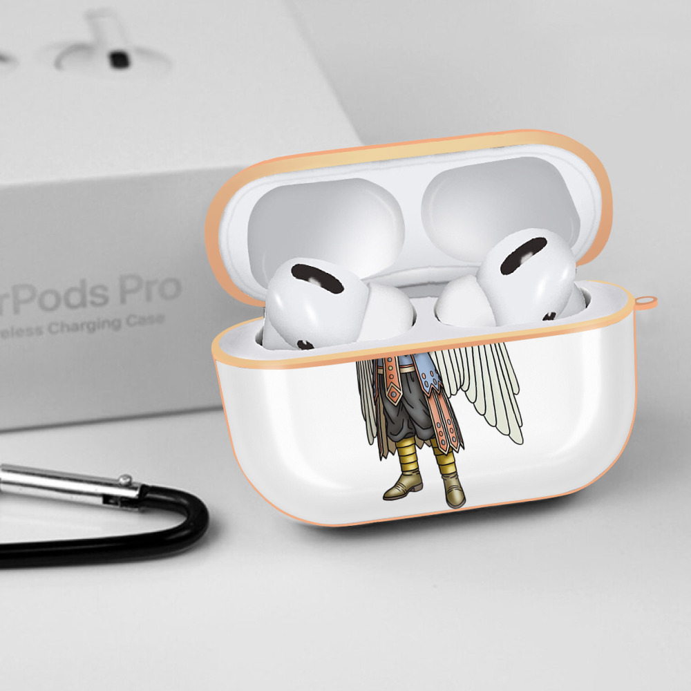 ドラゴンクエスト Doragon Kuesuto Dragon Quest 【AirPods Pro用】ハードシェル保護ケース｜耐衝撃・防指紋・カラビナ付き商品仕様