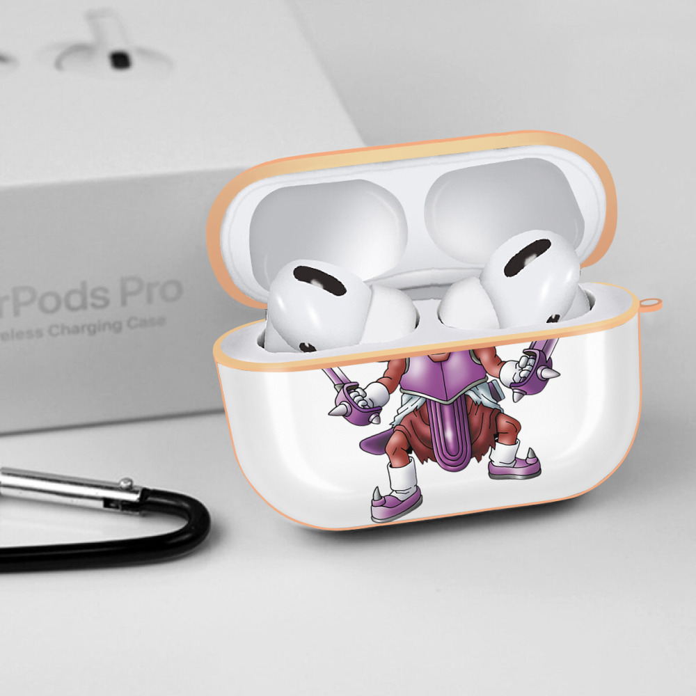 ドラゴンクエスト Doragon Kuesuto Dragon Quest 【AirPods Pro用】ハードシェル保護ケース｜耐衝撃・防指紋・カラビナ付き商品仕様