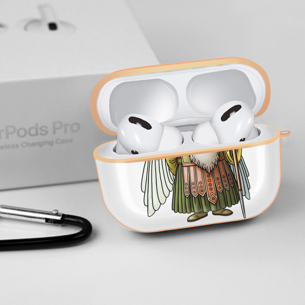 ドラゴンクエスト Doragon Kuesuto Dragon Quest 【AirPods Pro用】ハードシェル保護ケース｜耐衝撃・防指紋・カラビナ付き商品仕様