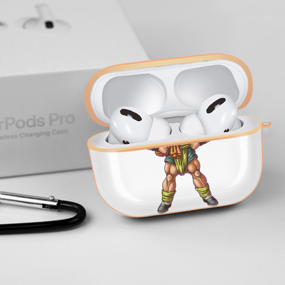ドラゴンクエスト Doragon Kuesuto Dragon Quest 【AirPods Pro用】ハードシェル保護ケース｜耐衝撃・防指紋・カラビナ付き商品仕様