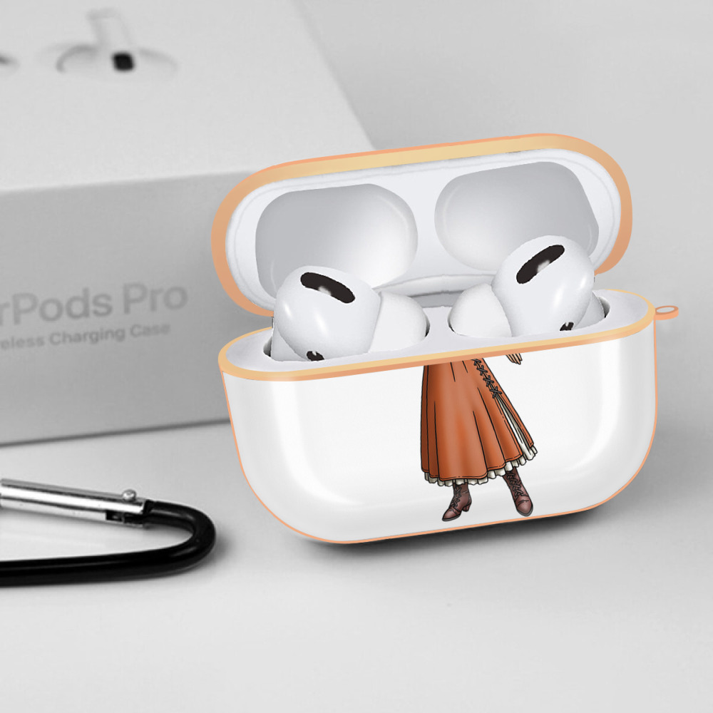 ドラゴンクエスト Doragon Kuesuto Dragon Quest 【AirPods Pro用】ハードシェル保護ケース｜耐衝撃・防指紋・カラビナ付き商品仕様