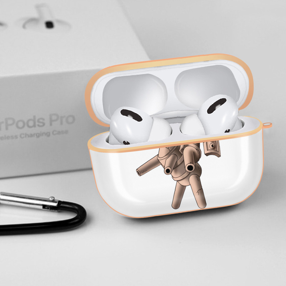 ドラゴンクエスト Doragon Kuesuto Dragon Quest 【AirPods Pro用】ハードシェル保護ケース｜耐衝撃・防指紋・カラビナ付き商品仕様