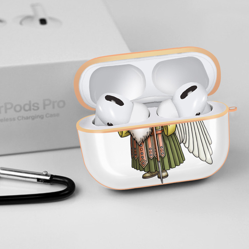 ドラゴンクエスト Doragon Kuesuto Dragon Quest 【AirPods Pro用】ハードシェル保護ケース｜耐衝撃・防指紋・カラビナ付き商品仕様