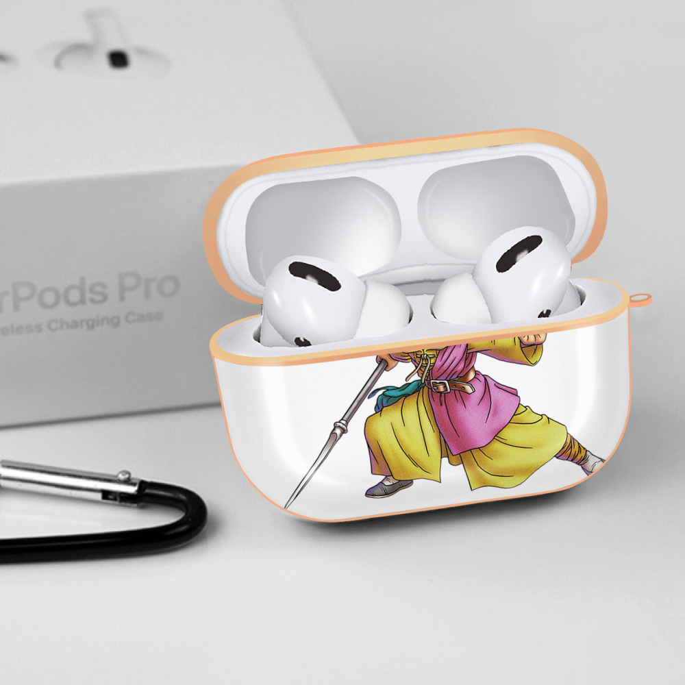 ドラゴンクエスト Doragon Kuesuto Dragon Quest 【AirPods Pro用】ハードシェル保護ケース｜耐衝撃・防指紋・カラビナ付き商品仕様