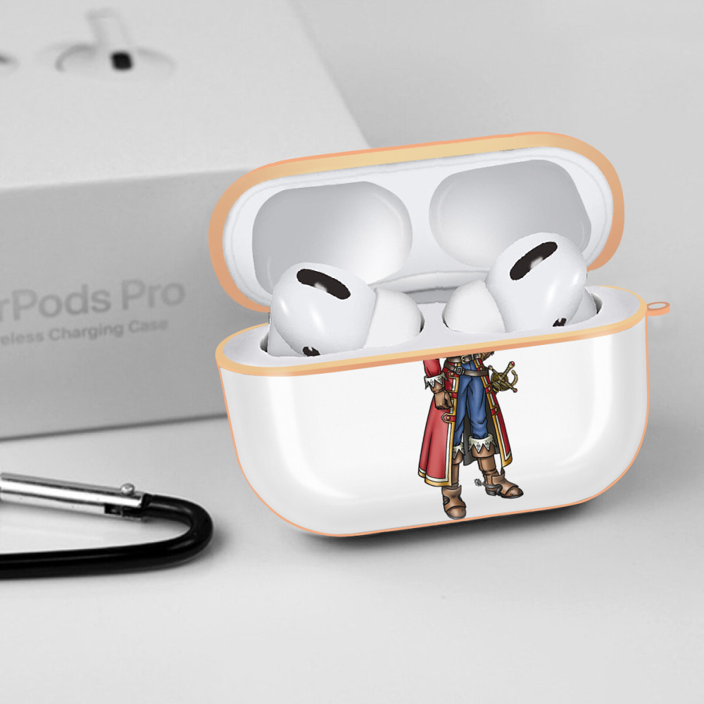 ドラゴンクエスト Doragon Kuesuto Dragon Quest 【AirPods Pro用】ハードシェル保護ケース｜耐衝撃・防指紋・カラビナ付き商品仕様