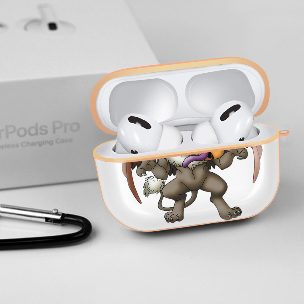 ドラゴンクエスト Doragon Kuesuto Dragon Quest 【AirPods Pro用】ハードシェル保護ケース｜耐衝撃・防指紋・カラビナ付き商品仕様