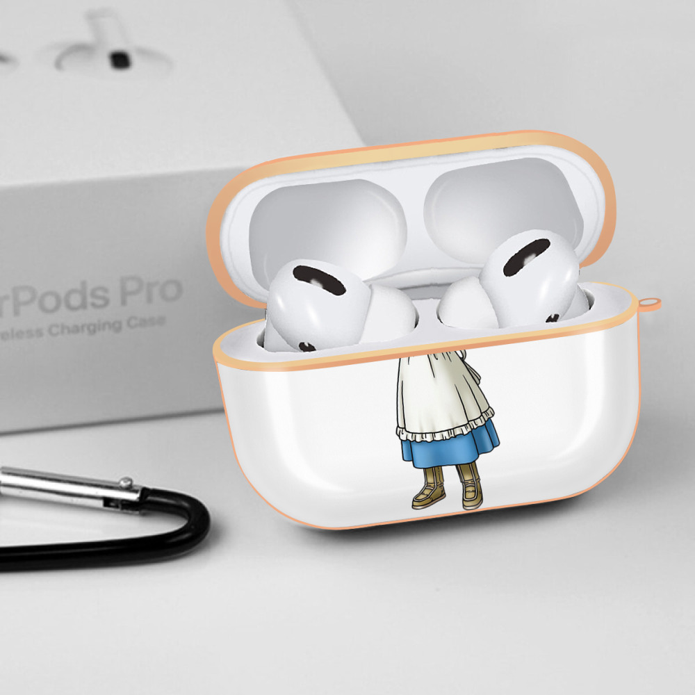 ドラゴンクエスト Doragon Kuesuto Dragon Quest 【AirPods Pro用】ハードシェル保護ケース｜耐衝撃・防指紋・カラビナ付き商品仕様