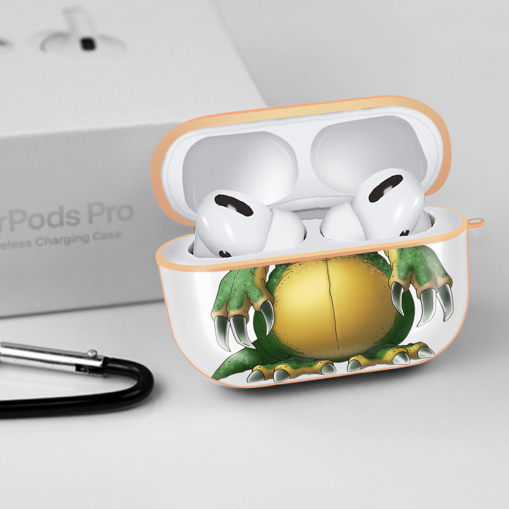 ドラゴンクエスト Doragon Kuesuto Dragon Quest 【AirPods Pro用】ハードシェル保護ケース｜耐衝撃・防指紋・カラビナ付き商品仕様