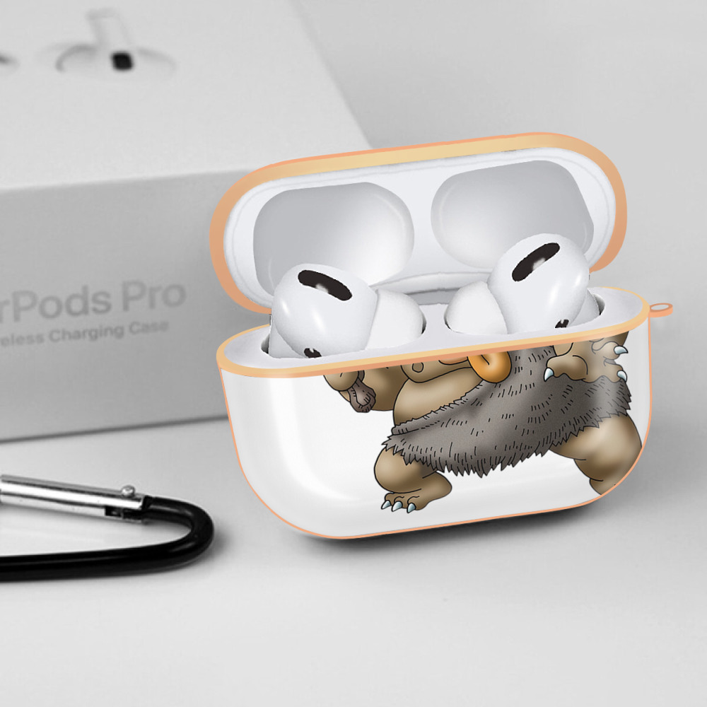 ドラゴンクエスト Doragon Kuesuto Dragon Quest 【AirPods Pro用】ハードシェル保護ケース｜耐衝撃・防指紋・カラビナ付き商品仕様